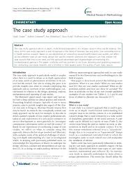 By definition, case studies in the social sciences are records of detailed research focusing on the development of a person, organization, or situation over a given time period. Pdf The Case Study Approach