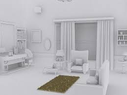 free living room 3d models for