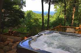 mountain cabins in virginia with hot tubs