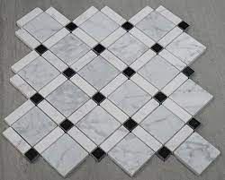 polished marble mosaic tile