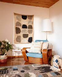 hanging abstract rugs