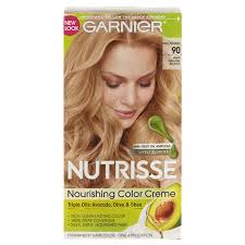 Give your hair color a beach ready upgrade with gorgeous, buttery blonde hair, which that flatters every skin tone and has a sophisticated vibe. Garnier Nutrisse Nourishing Hair Color Creme 90 Light Natural Blonde Macadamia 1 Kit Permanent Hair Color Meijer Grocery Pharmacy Home More