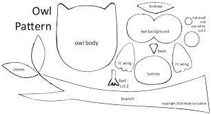 free owl pattern for sbooking and
