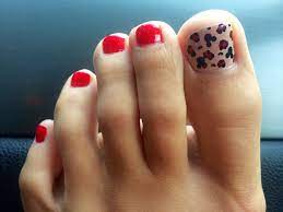 Disney Mickey Mouse toenail design | Summer toe nails, Feet nails, Toe nails