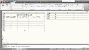 Modifying A Table In Autocad