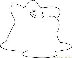 When ditto transforms into another pokemon it keeps its own ivs, level, and hp. Ditto Pokemon Coloring Page For Kids Free Pokemon Printable Coloring Pages Online For Kids Coloringpages101 Com Coloring Pages For Kids