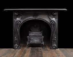 Cast Iron Fireplaces Antique Cast