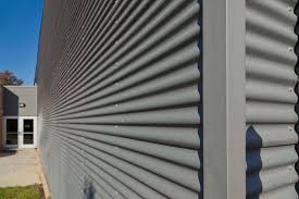 Vmzinc S Corrugated Wall Panels Belong
