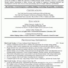 The     best Teacher resumes ideas on Pinterest   Teaching resume     thevictorianparlor co Physical Education Teacher Resume samples