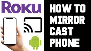 how to screen mirror roku from phone