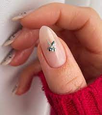glam festive christmas nail art ideas