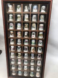 thimble display cabinet with 50
