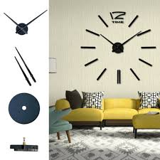 Large Silent Quartz Wall Clock Movement