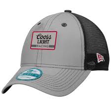 New Era Coors Light 9forty Retro Trucker Adjustable Hat Gray