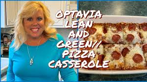optavia lean and green meal pizza