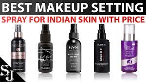 makeup setting spray for indian skin