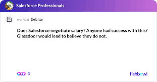 Does Sforce Negotiate Salary