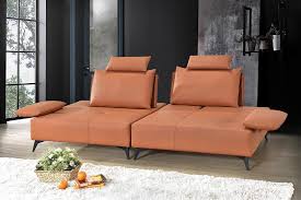 half leather sofa univonna