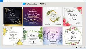 how to make invitation card in windows pc