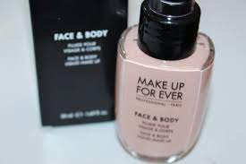 makeup forever face body foundation
