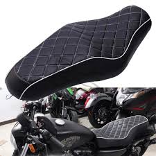 motorcycle cafe racer two up seat