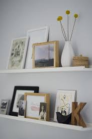 46 cool ways to use picture ledges for