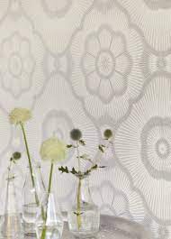 Wallpaper Riverana Cream White Shimmer