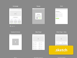 Flowchart Kit Sketch Freebie Download Free Resource For