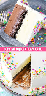 Copycat Dairy Queen Ice Cream Cake Classic Ice Cream Cake