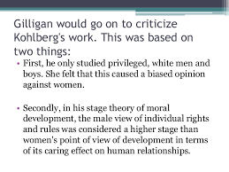 Carol Gilligan S Moral Development Theory Psychology Topic