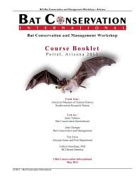 Bat Conservation And Management Work