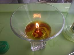 Hemp Wick Oil Lamps Candles