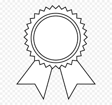 Second place award ribbon clipart. Digital Stamps Award Ribbon Clipart Black And White Emoji Rosette Emoji Free Transparent Emoji Emojipng Com