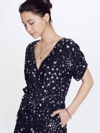 Written In The Stars Mothers Printed Wrap Dress From