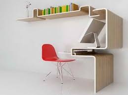 The concrete desktop offers a sturdy top for your desk, and the wood legs make the desk look a little warmer and more natural. 50 Computer Desk For Small Spaces Visualhunt