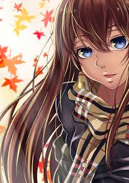 Actresses with brown hair and blue eyes. Original Characters Long Hair Brunette Blue Eyes Anime Anime Girls Hd Wallpapers Desktop And Mobile Images Photos