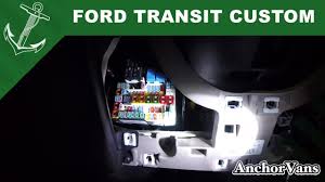 ford transit custom fuse box