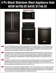 stainless steel appliance package