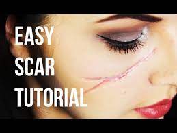 easy realistic scar sfx makeup