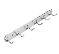 Silver 10 Inch Wall Mounted Rectangular