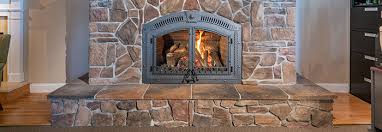 Wood Burning Fireplace Installation In