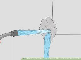 how to repair leaking tie rod holes in