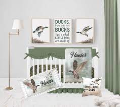 mallard duck hunting baby bedding duck
