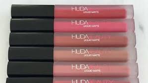 huda beauty matte liquid lipsticks
