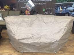 Curved Outdoor Sofa Cover