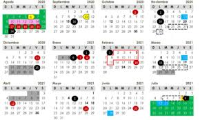 Descargue el calendario con días festivos méxico para 2021. Sep Publica Calendario Escolar 2020 2021 En El Dof Uno Tv