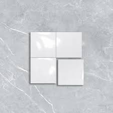 Bathroom Tile Gloss White Wall