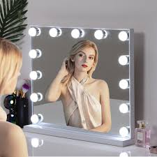 hollywood tabletop vanity makeup mirror