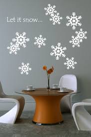 Wall Decals Let It Snow