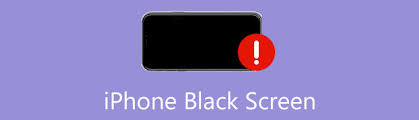 fix black screen on iphone
